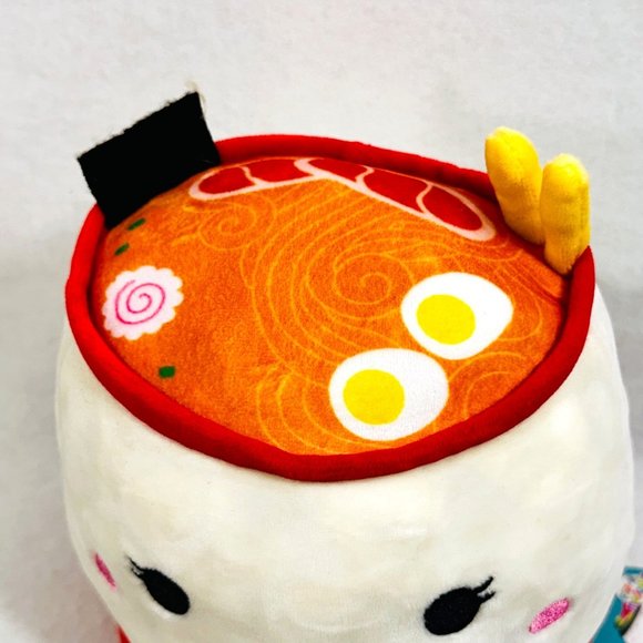 Raisy & Shun Flip a Mallows by Squismallows - Ramen & Sushi roll Plush Toy - Picture 2 of 15